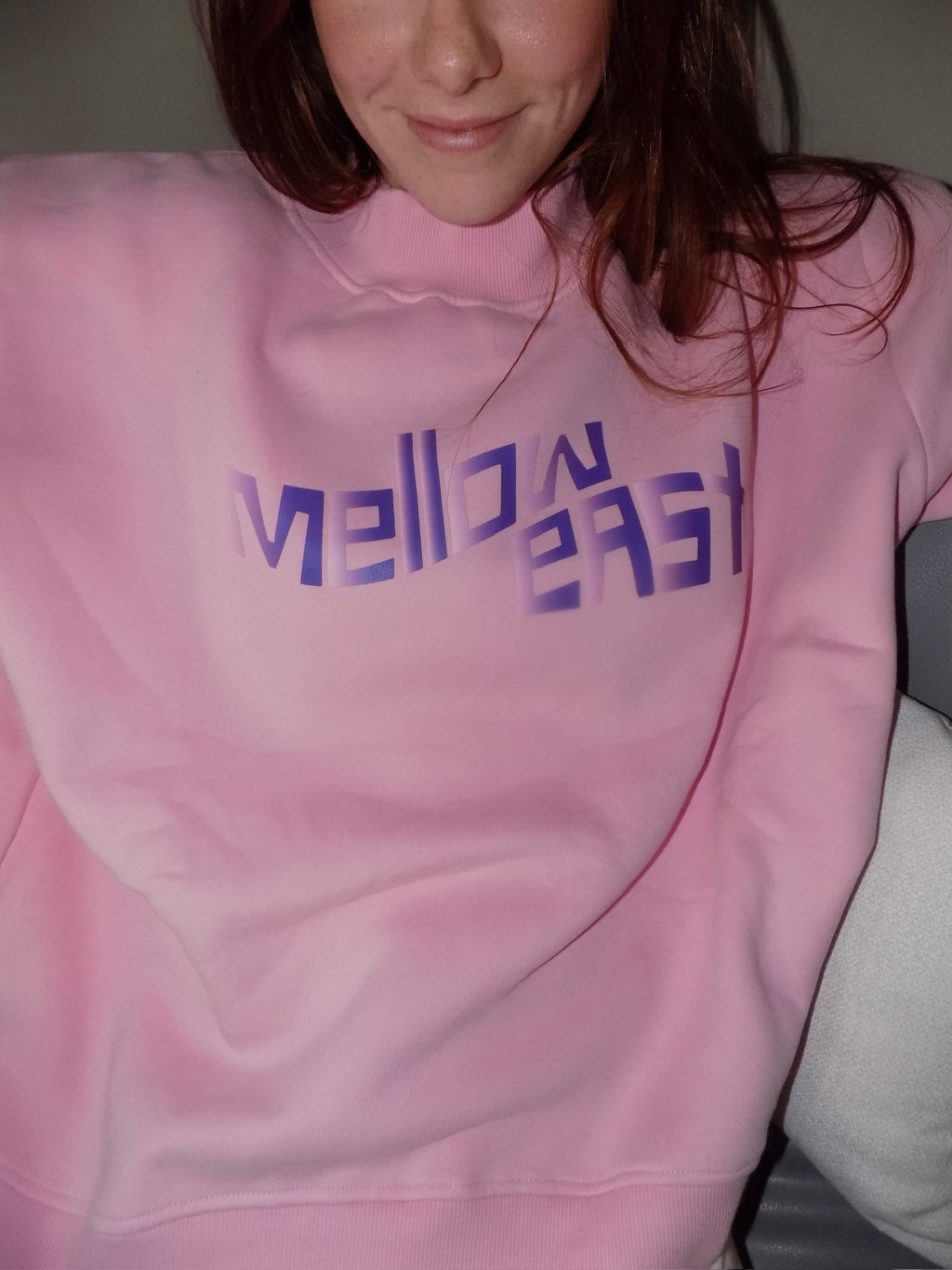 Pink Heatwave Mockneck