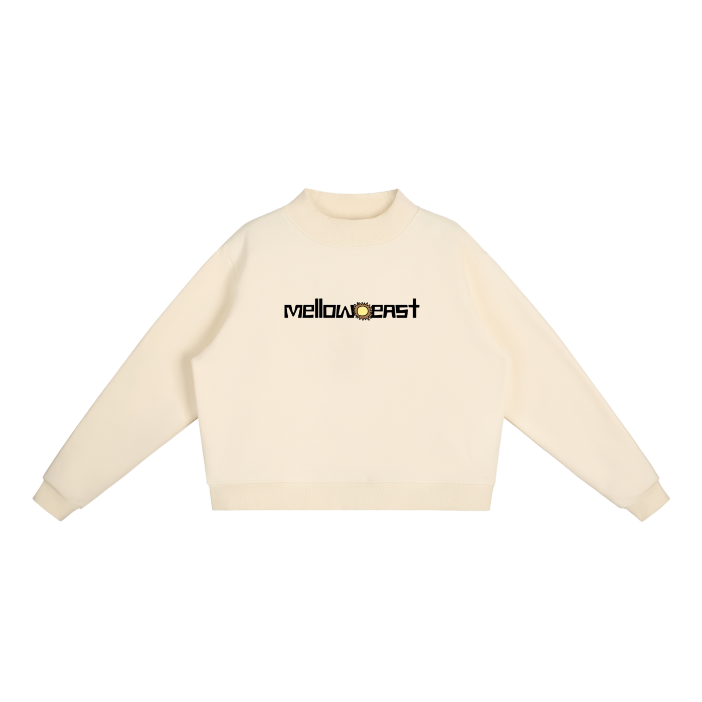 House Sun w/ Text Mockneck